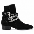 BUCKLED CHELSEA BOOTS