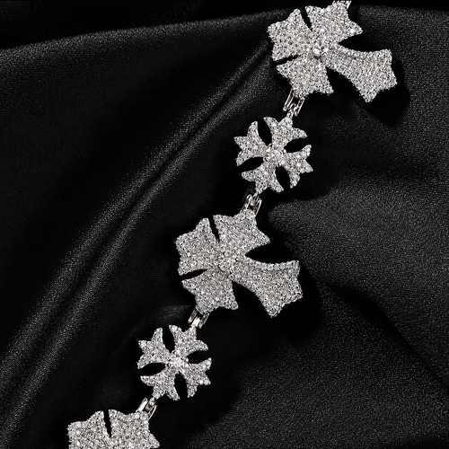 ICE CROSS BRACELET
