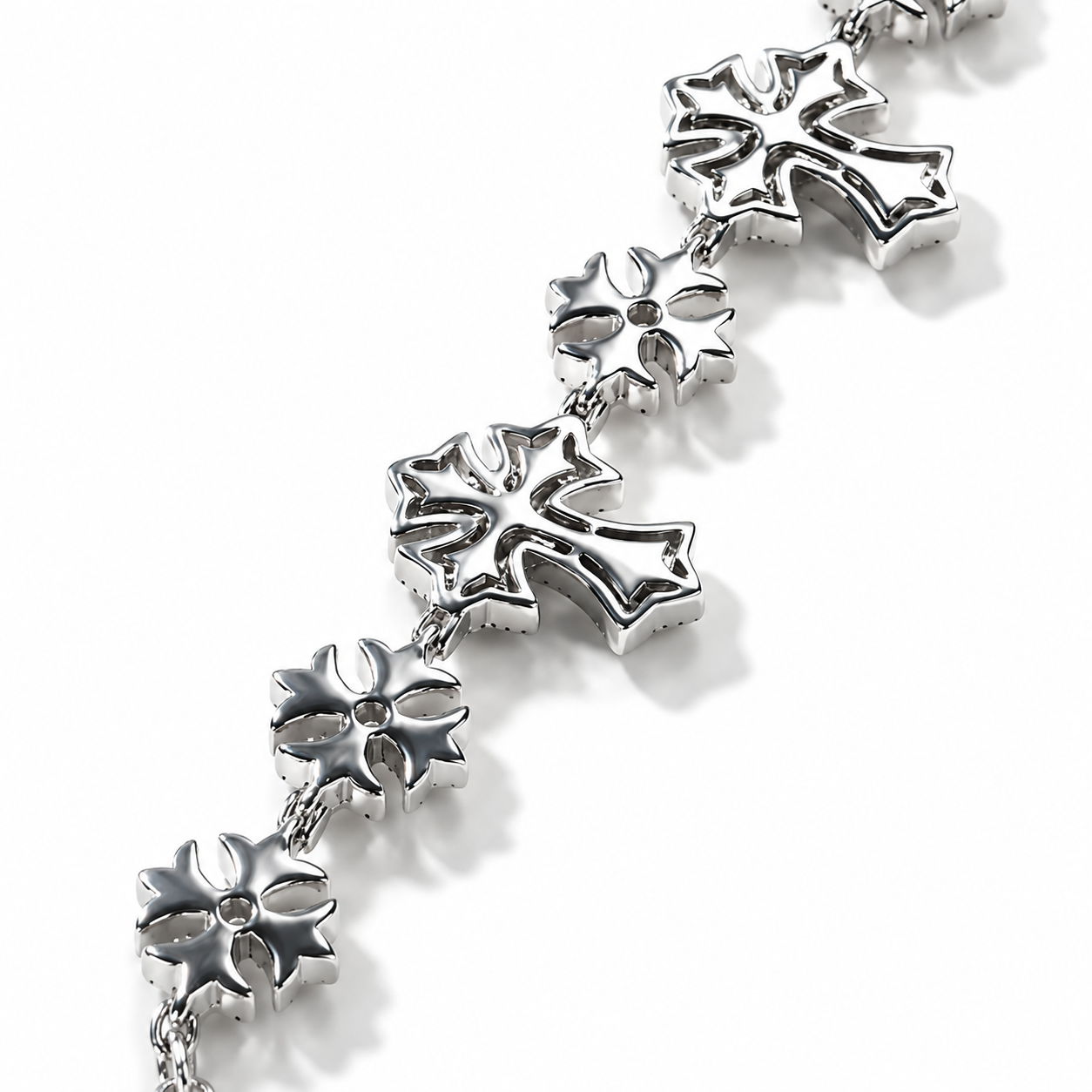 ICE CROSS BRACELET