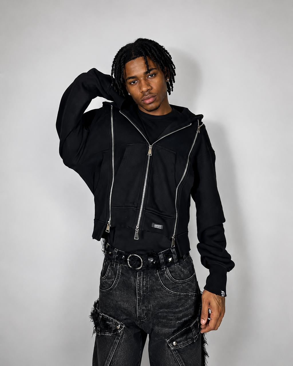 TRIPLE ZIP HOODIE