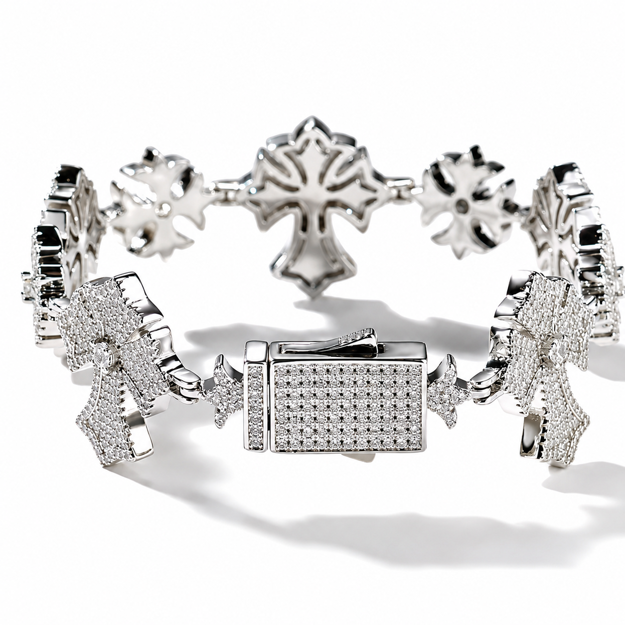 ICE CROSS BRACELET