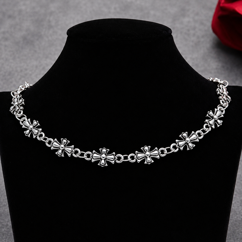 VINTAGE CROSS NECKLACE