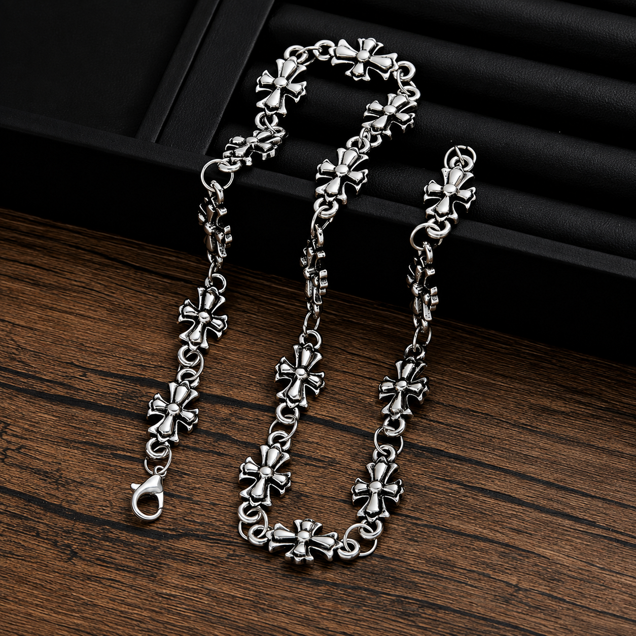VINTAGE CROSS NECKLACE